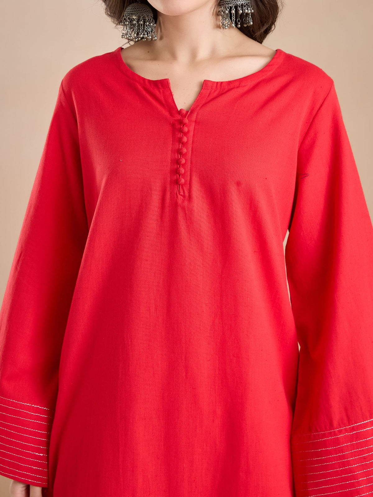 Cotton Farshi Salwar Kurta Set With Dupatta
