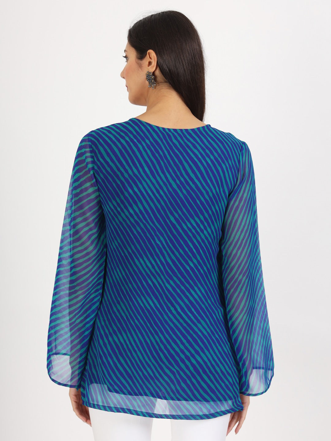 Leheriya Gotta Patti Work A-Line Top